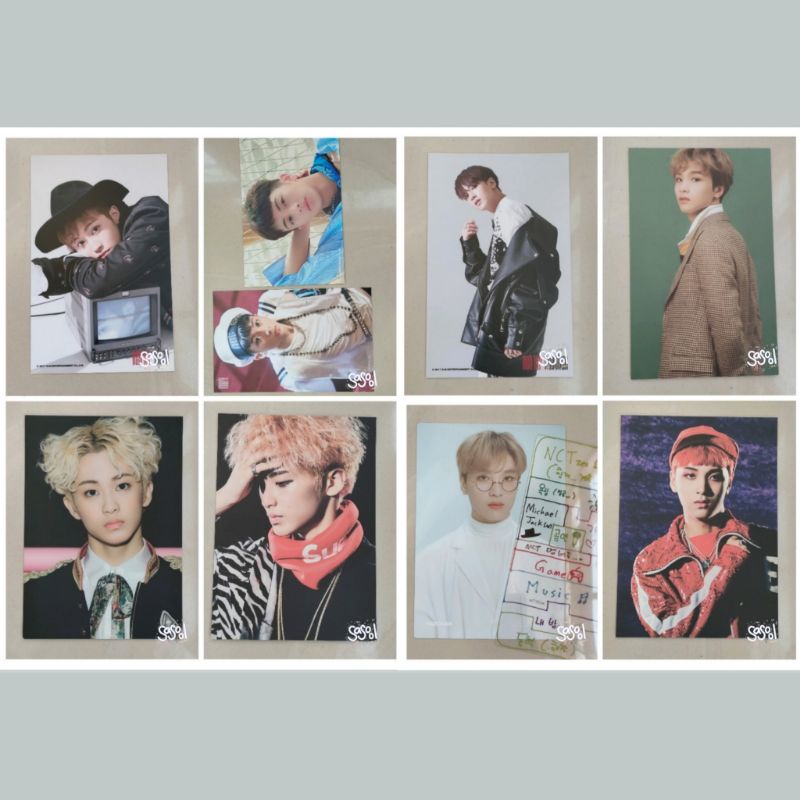 postcard photoset we young mfal limitless cherry bomb mark haechan