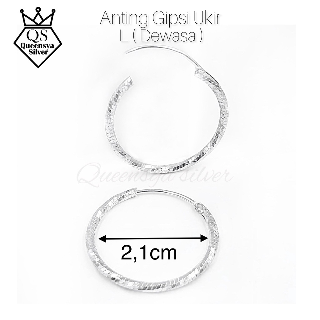 Anting Bayi Perak / Anting Perak Asli 925 Untuk Dewasa / Anting Silver 925 Asli