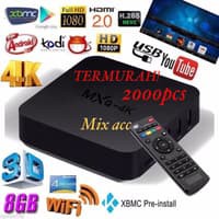 TV Box Android Smart MXQ 4K RK3229 1G/8G H.264/H.265