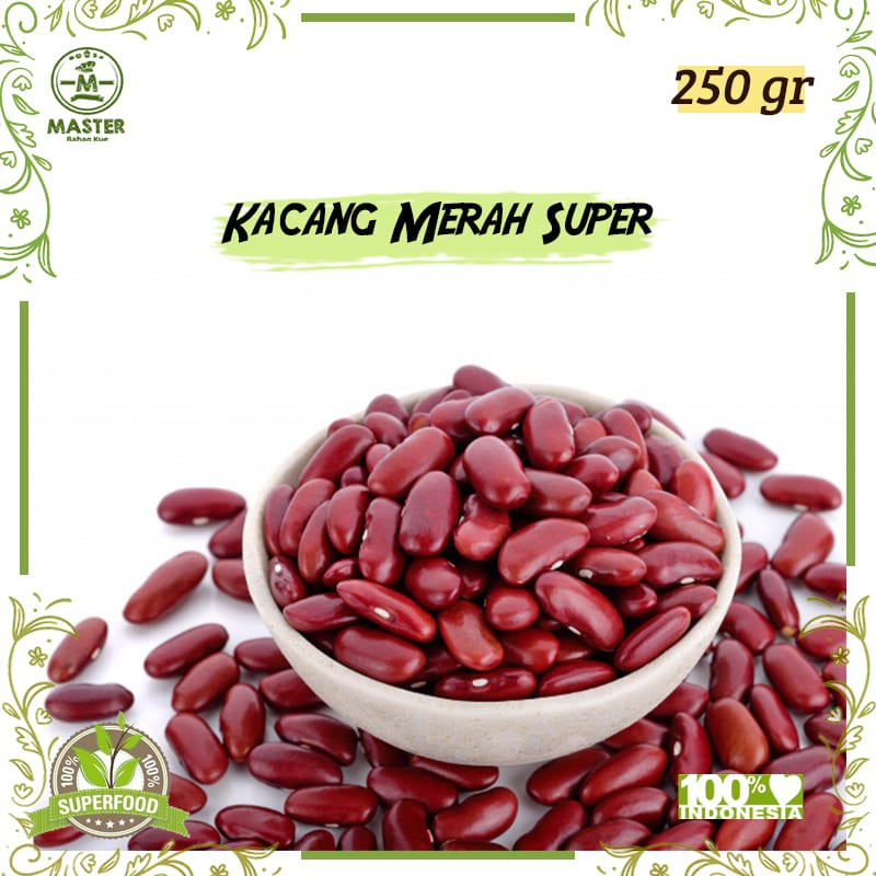 

Kacang Merah Super / Red Bean Grade Super [250 gr]
