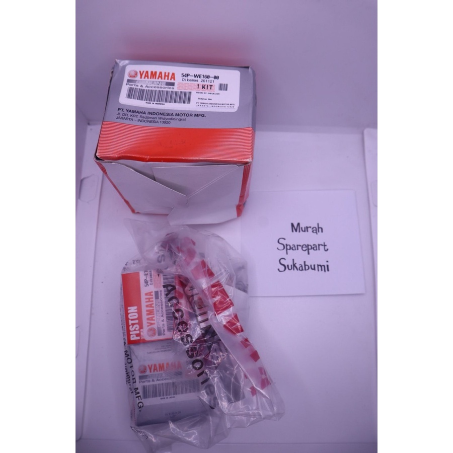 54P-WE160-00 PISTON KIT SEHER KIT MIO J 54P ORIGINAL YAMAHA YGP