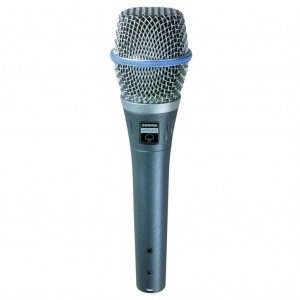 Mic Shure Beta 87A Supercardioid Condenser Original