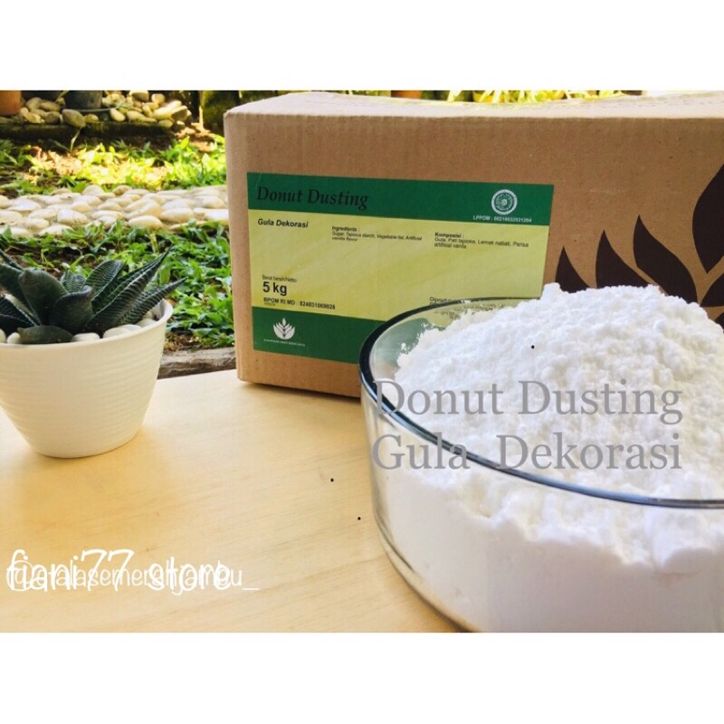 

Haan Donut Dusting 1kg repack/ gula dekorasj