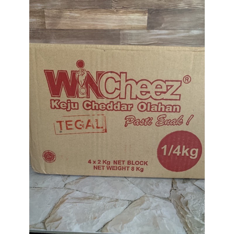 

Wincheez Keju Cheddar 1 Karton isi 32