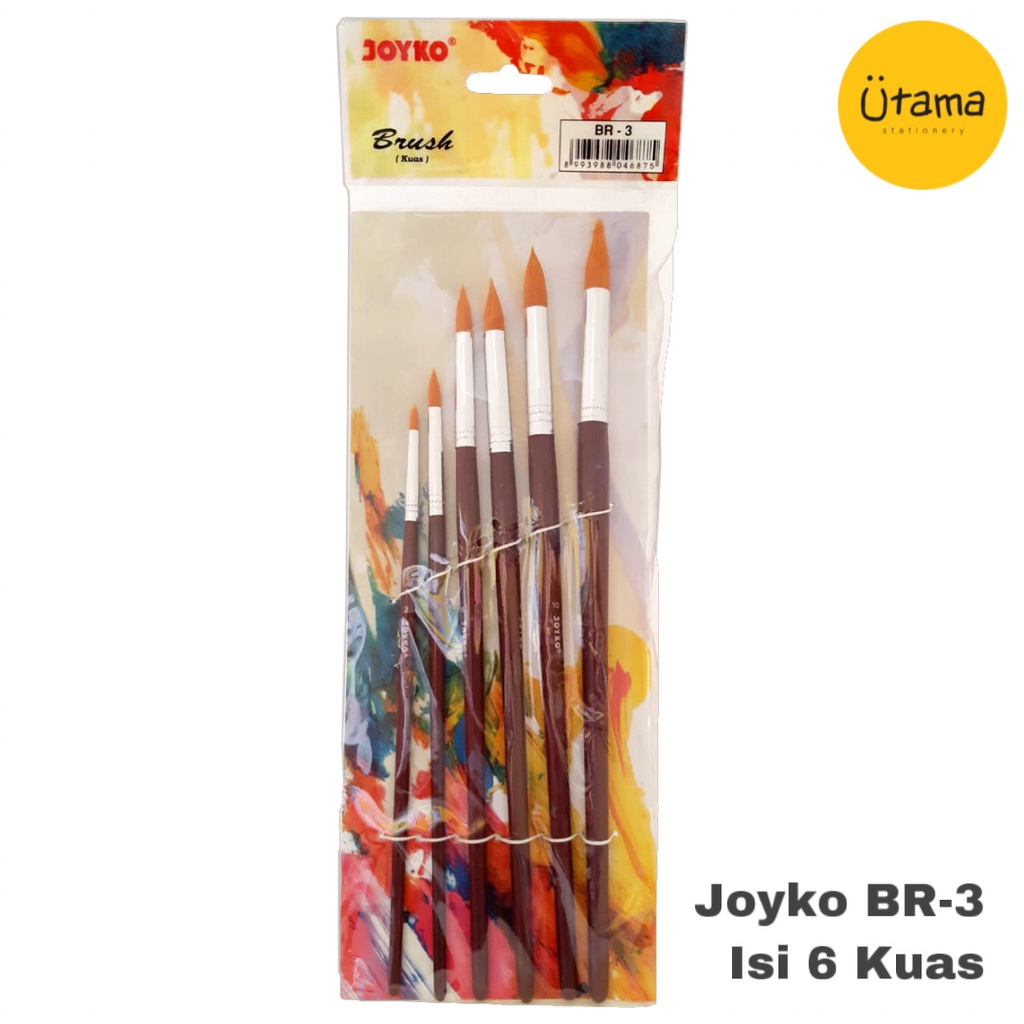 

Kuas Lukis Set Joyko BR-3/Brush