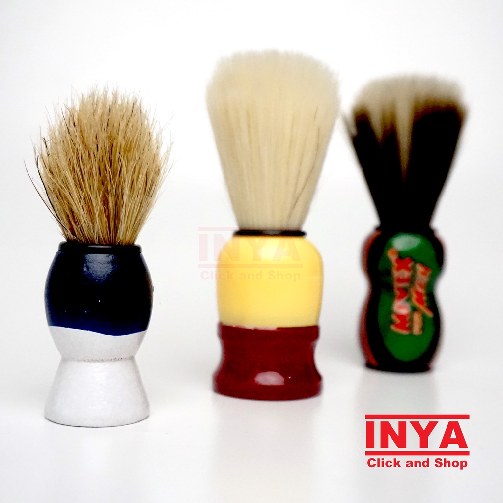 SHAVING BRUSH - Kuas Cukur Kumis - Sikat Cukur