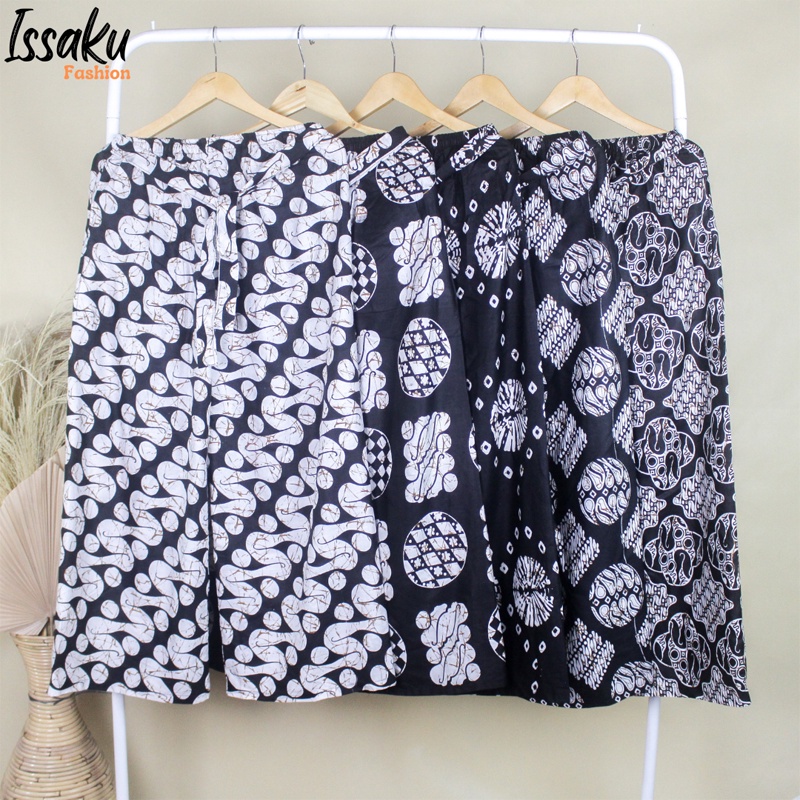 Celana Kulot Batik Panjang Jumbo Wanita Rayon Premium