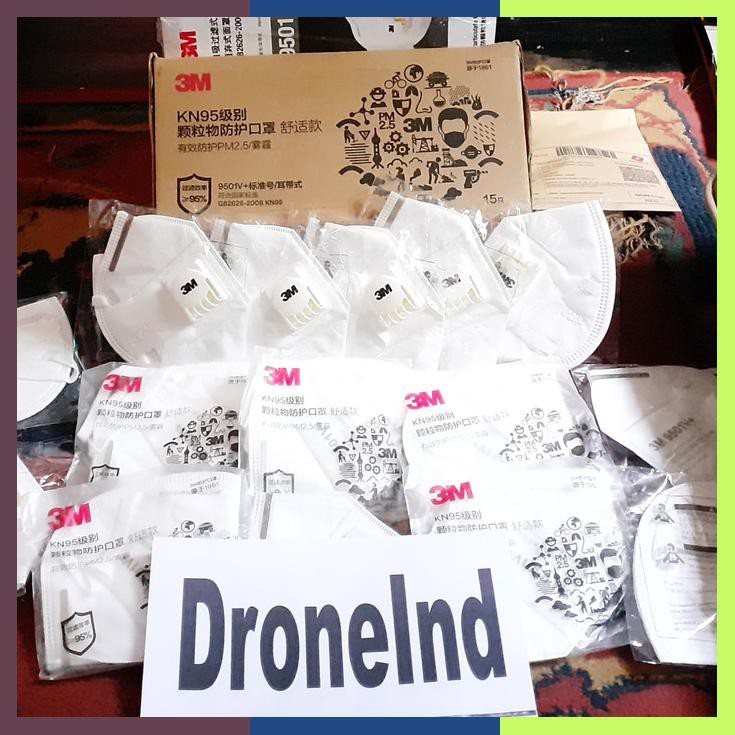 Masker 3M N95 9001V Particulate Respirator