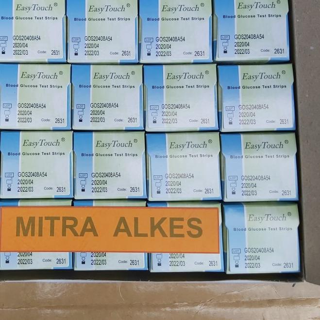 Strip Gula Darah Easy Touch. Strip Glucosa EasyTouch. Strip Glucose EasyTouch. Strip Gula Darah ET.