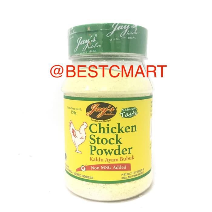 

Terlaris Jay'S Chicken Stock Powder Non Msg (Kaldu Ayam Bubuk) Terpercaya