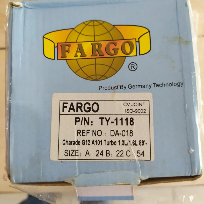 CV Joint as roda Luar Daihatsu Charade G12