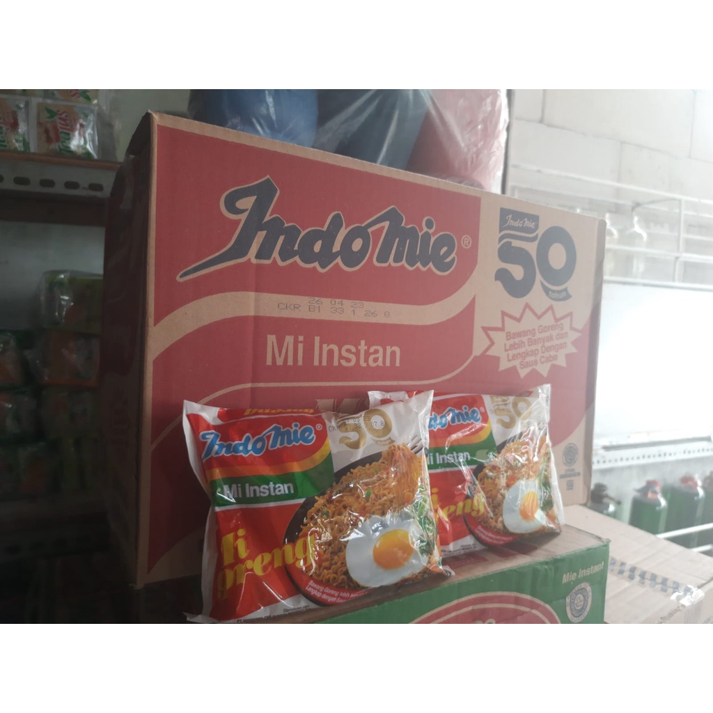 

Indomie Mie Goreng 1 Dus / Indomie goreng / mie instan indomie goreng isi 40 pcs
