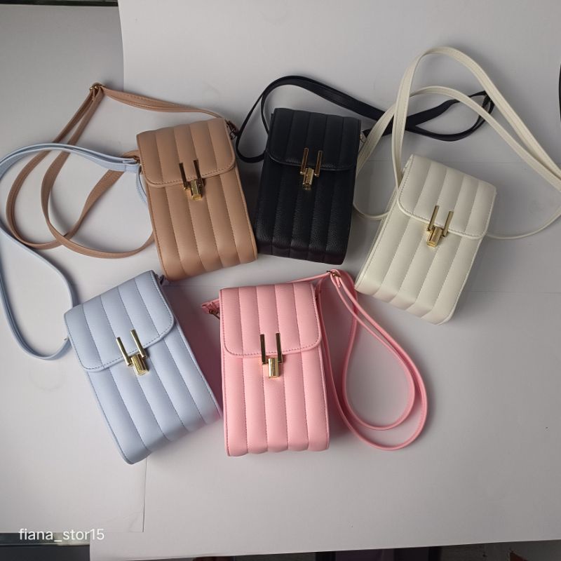 (free bos) Tas selempang hp wanita import terbaru/Tas hp wanita