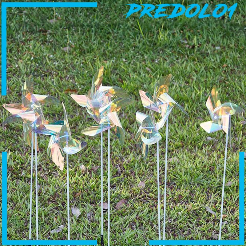 (Predolo1) Lampu Taman Led Bentuk Kincir Angin Untuk Dekorasi Outdoor