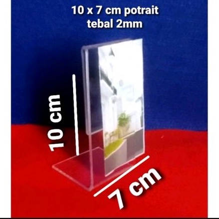 

akrilik no meja 10 x 7 cm