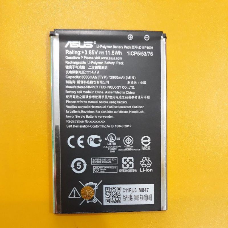 Baterai Asus Zenfone 2 Laser C11p1501
