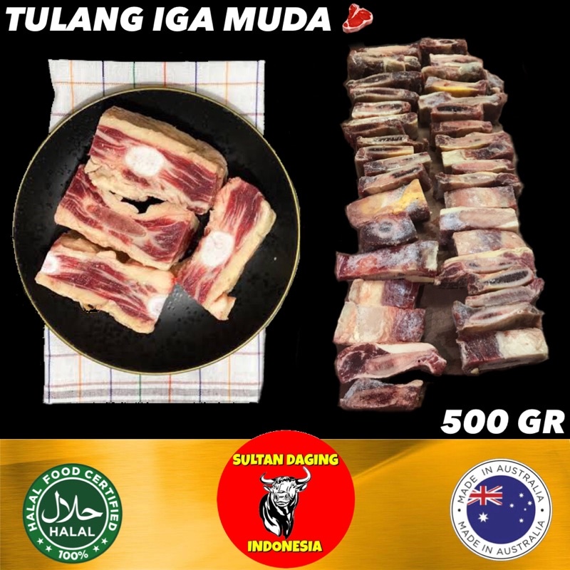 

TULANG IGA SAPI SOP 500 GRAM TULANG IGA MUDA IMPORT DARI AUSTRALIA/TULANG IGA SAPI SEGAR/BRISKETBONE