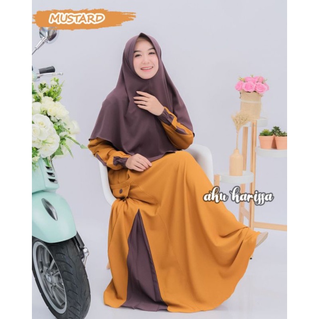 GAMIS MURAH SALMA SET SYAR'I ORIGINAL BY AKU KARISSA TERBARU 2022