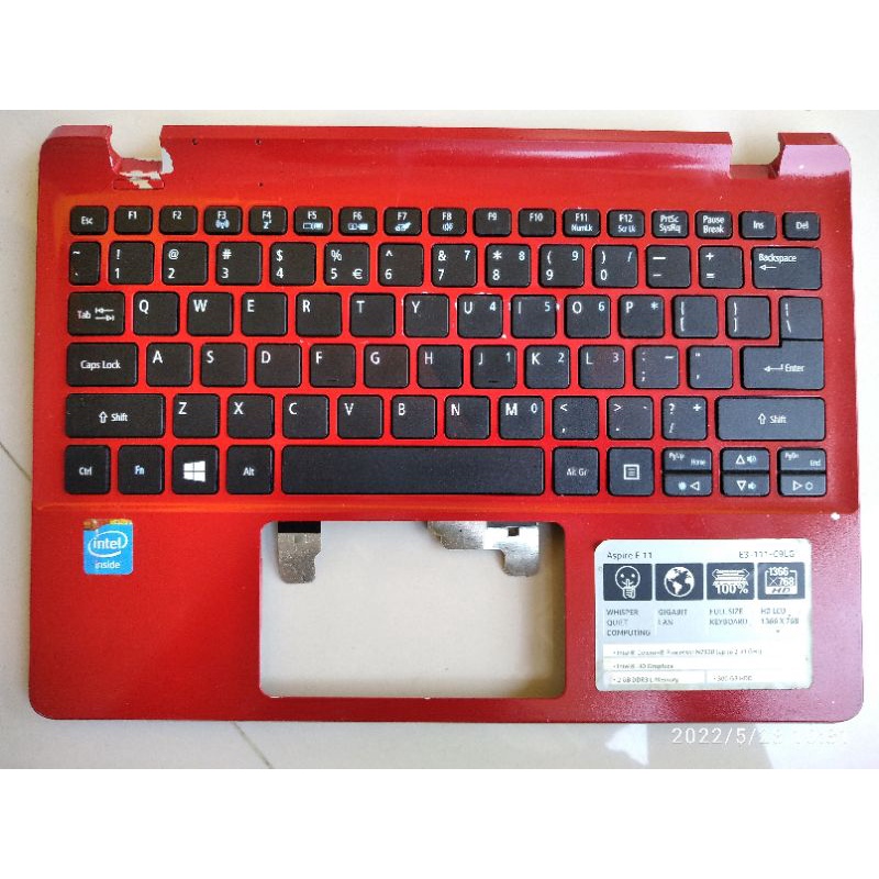 Palmrest Casing bagian atas keyboard Laptop Acer E11 E3-111 E3 111