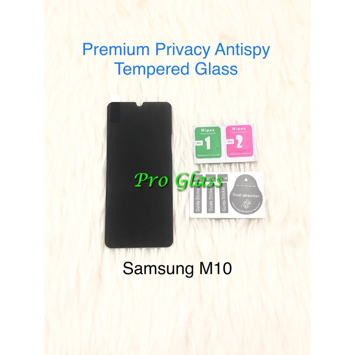 Samsung M10 Privacy Anti Spy / Antispy Premium Tempered Glass