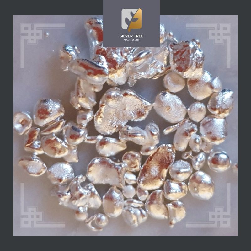 PERAK MURNI GRANULE KADAR 99%