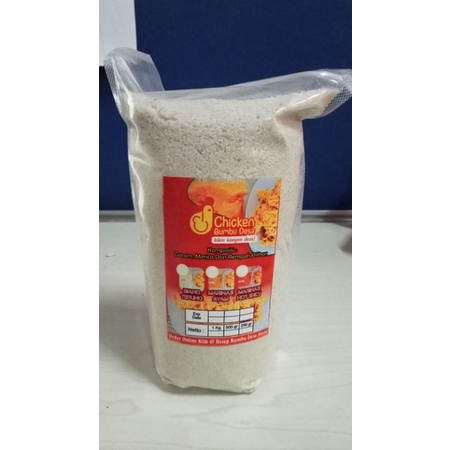 

Bumbu tepung biang fried chicken