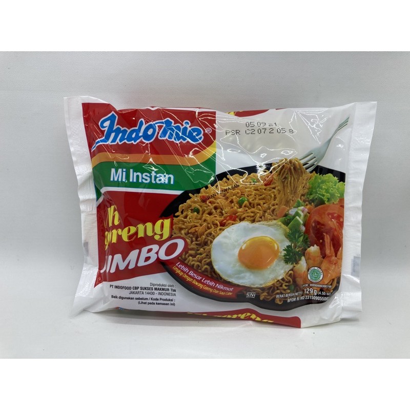 

ECER Indomie Goreng JUMBOOO 129g