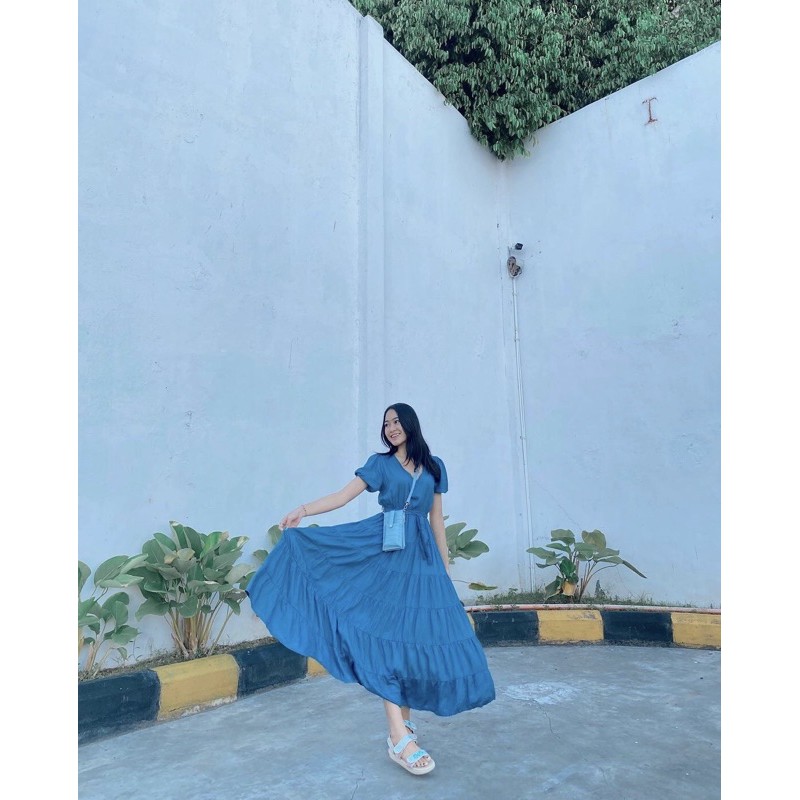 Moana Long Dress | Dress Pesta