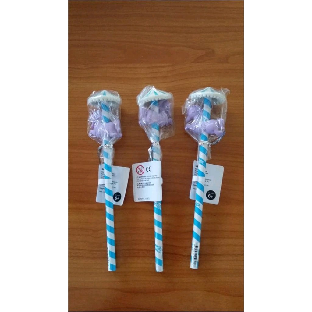 

SMIGGLE CAROUSEL PENCIL ORIGINAL PENSIL SMIGGLE LUCU CAROUSEL WARNA BIRU MUDA