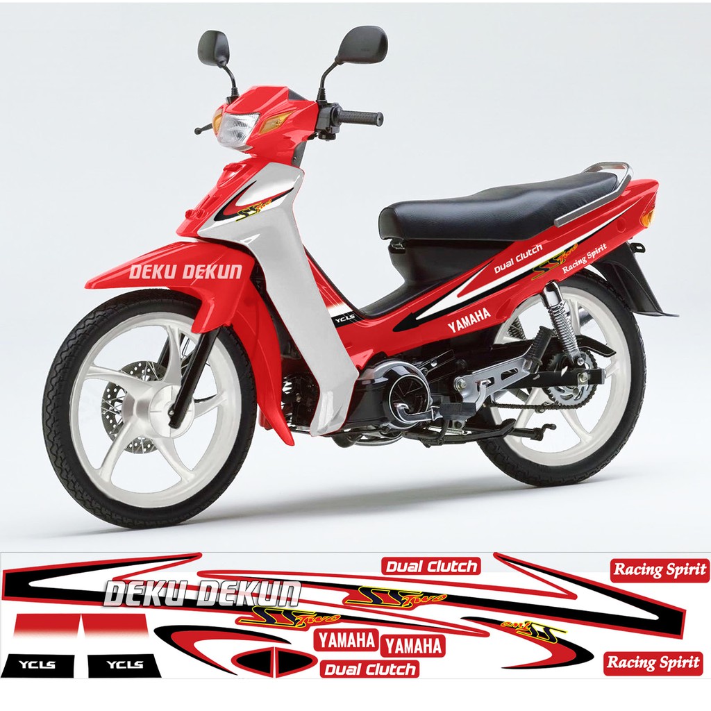Striping Fizr Ss Two Fizr Merah Tahan Vernis