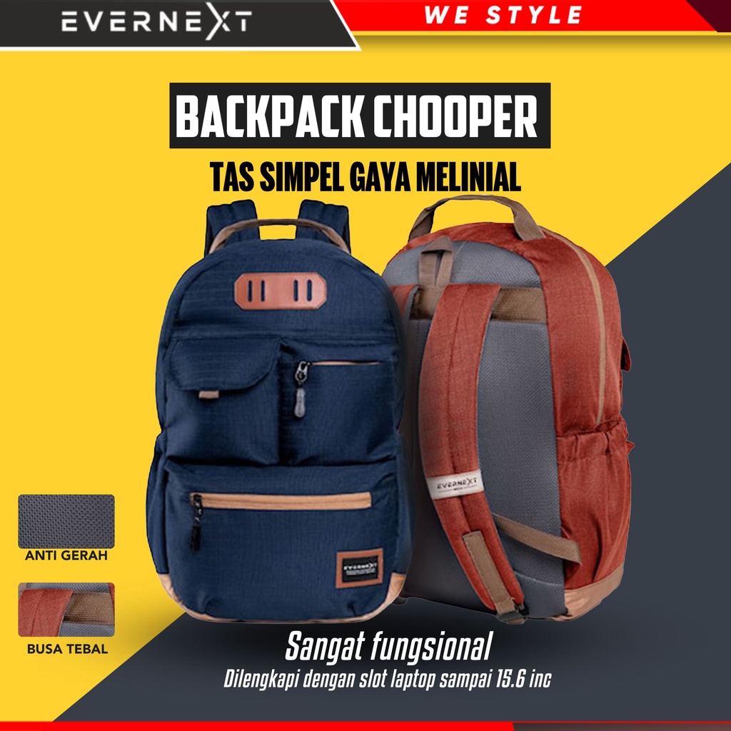 Tas ransel  laptop pria wanita cewek cowok  tas kerja sekolah kuliah bahan tebal branded original  t