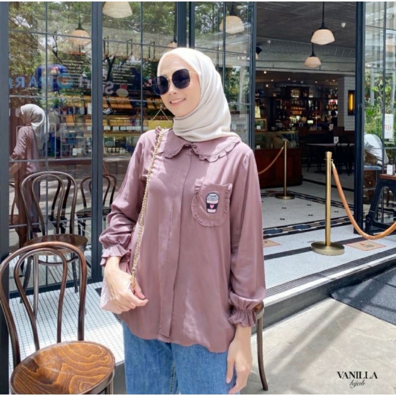 Zoey Blouse by Vanilla Hijab