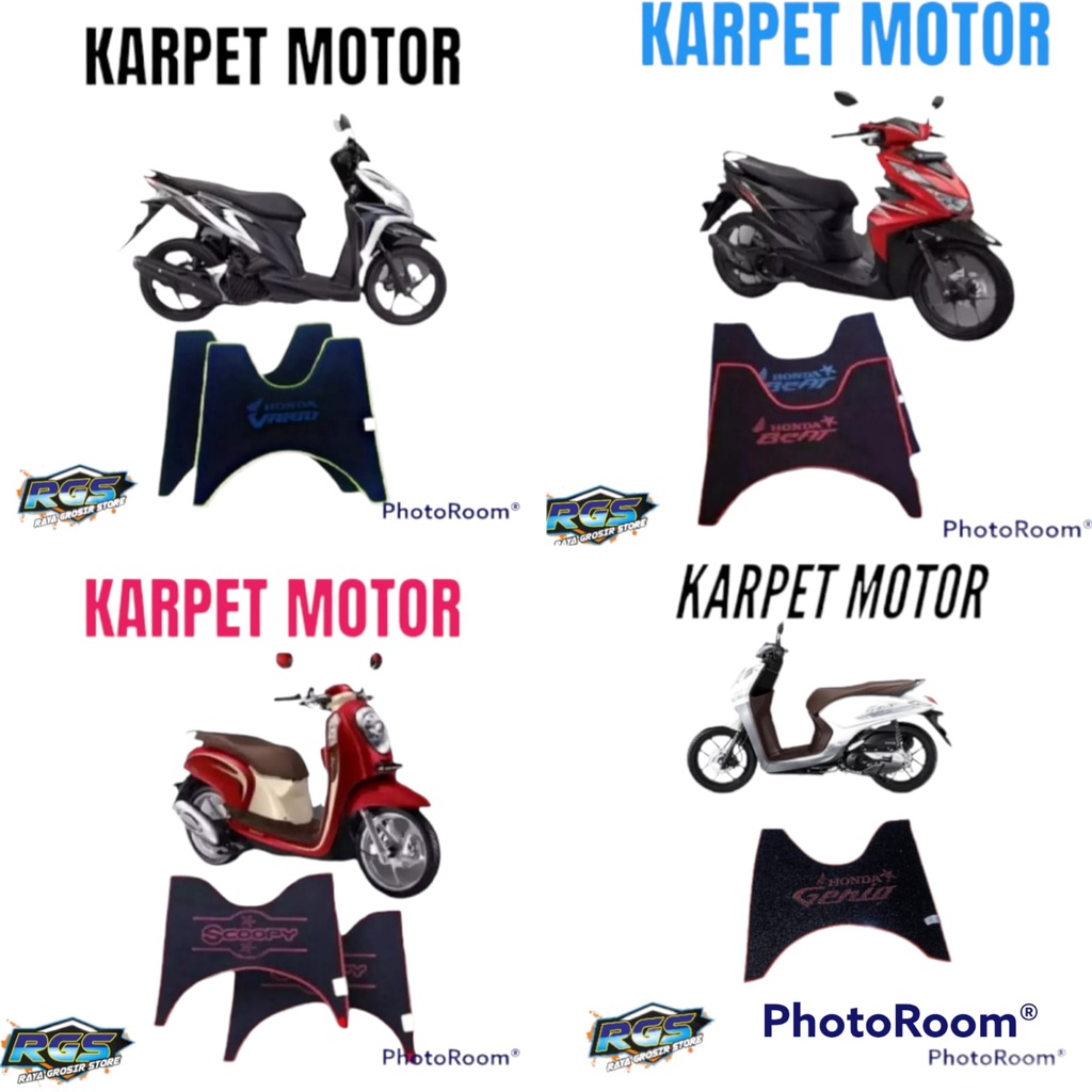 Karpet Motor Beat Vario Genio Scoopy Alas Motor Matic Murah