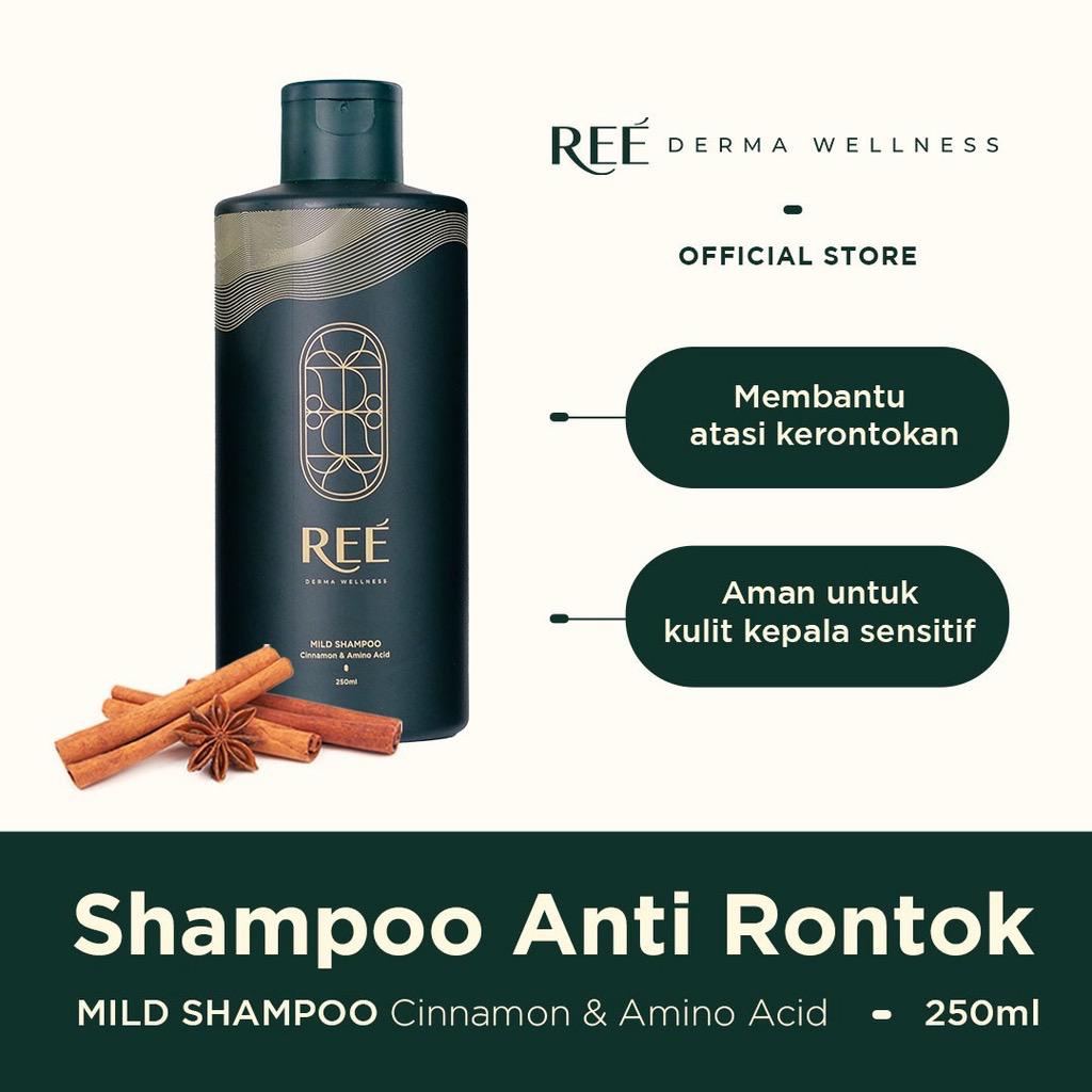 Ree derma shampoo - shampo perawatan penumbuh & anti rambut rontok