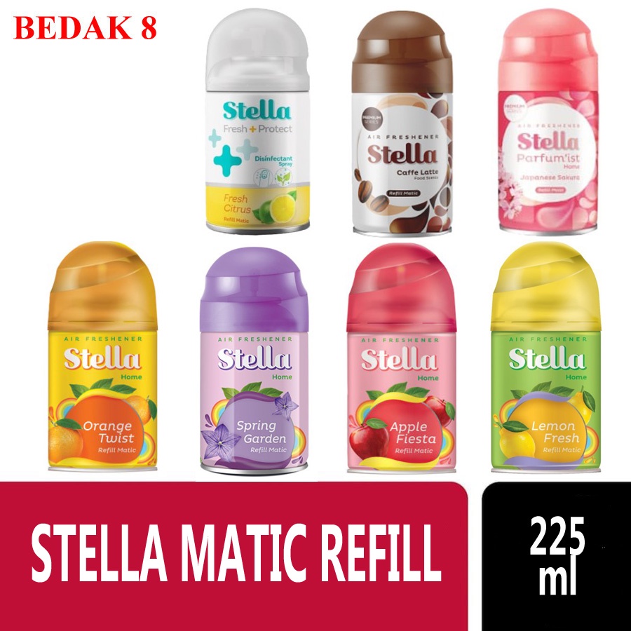 Refill Stella Matic 225 ml/ Pengharum Ruangan