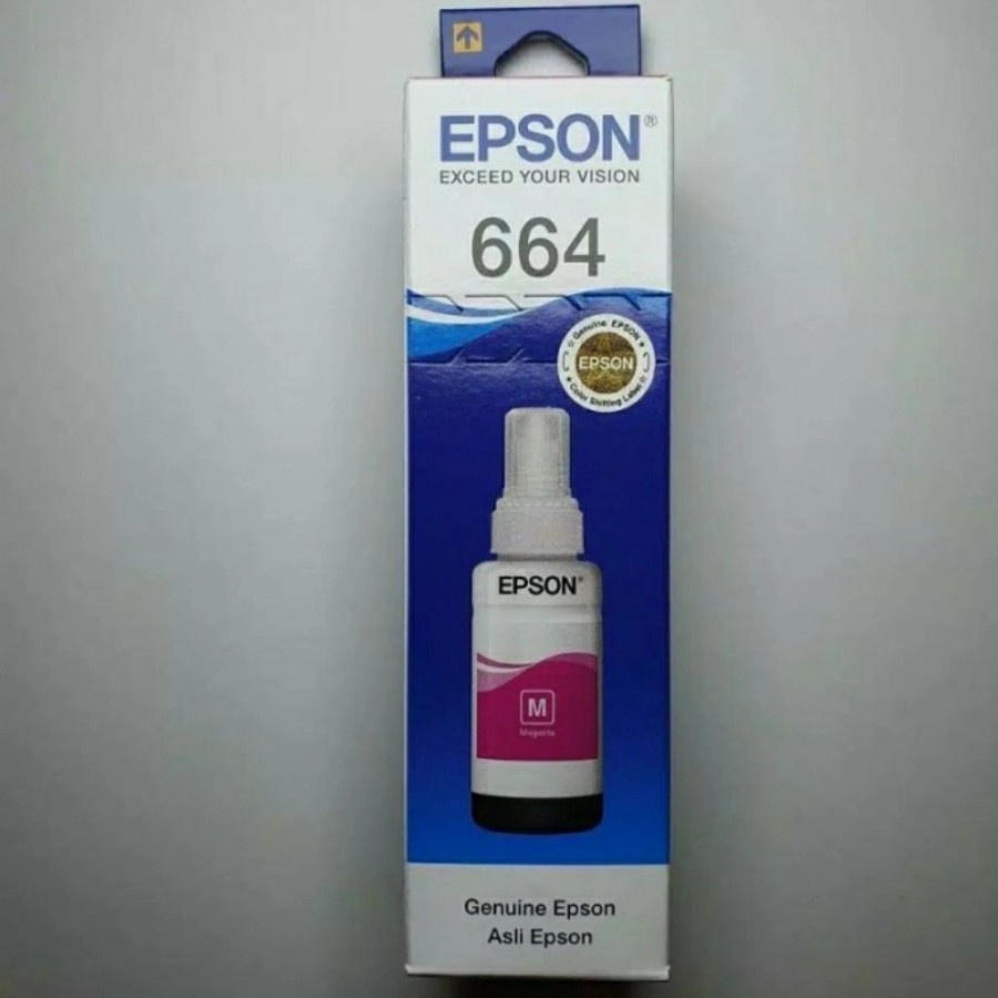 Tinta Botol 664/L100/T6641 (B/C/M/Y) Tinta Epson Original