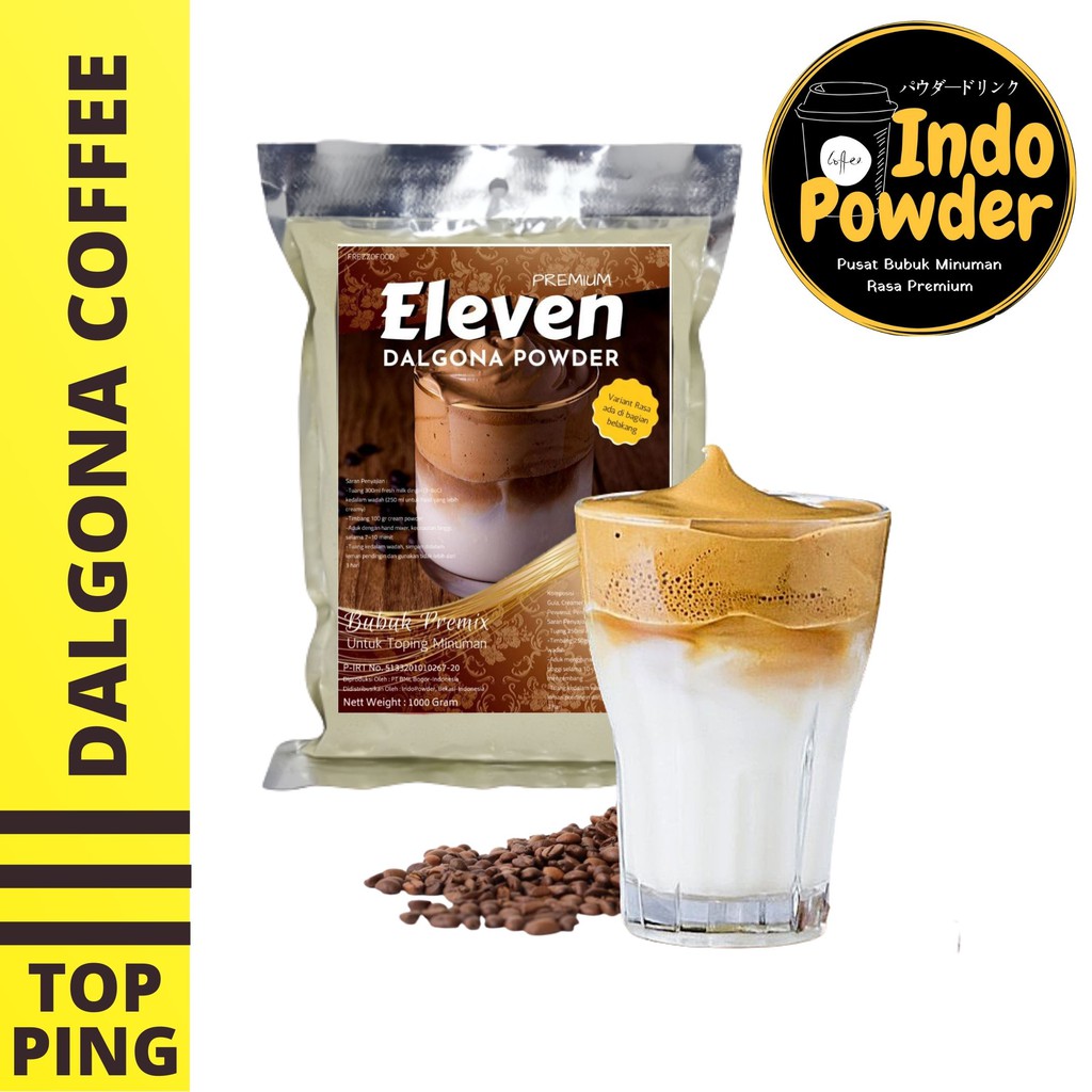 DALGONA COFFEE 1Kg - Bubuk DALGONA COFFEE 1Kg - DALGONA COFFEE Powder 1Kg