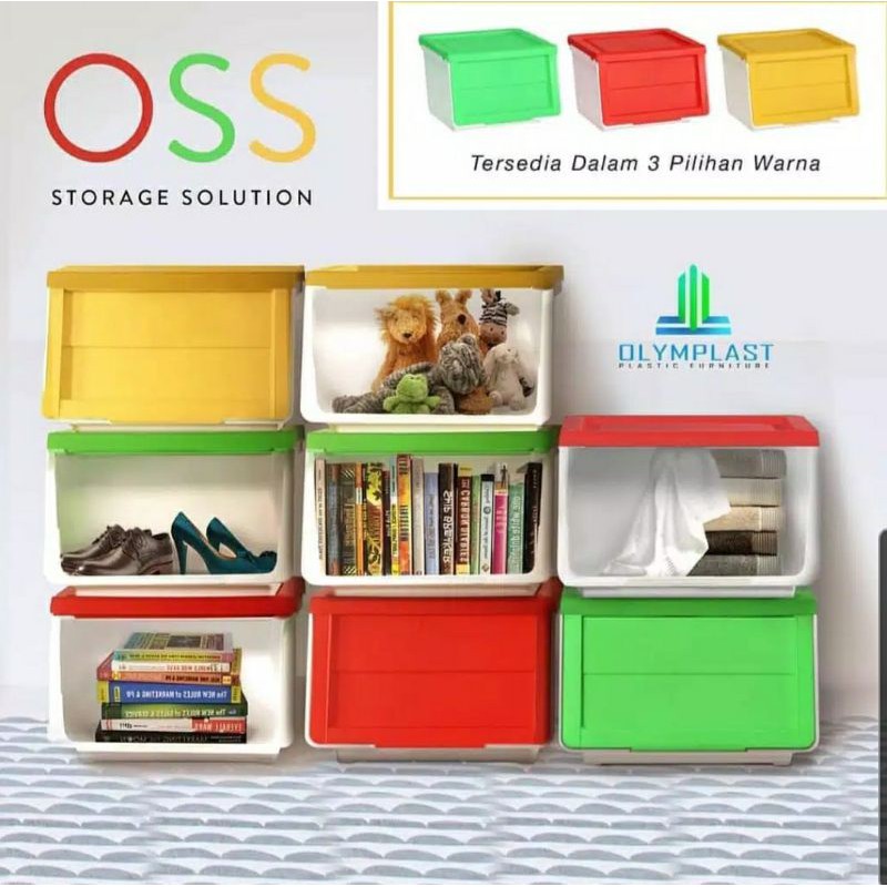 Olymplast Storage Solution, Kotak / Box Penyimpanan Serbaguna