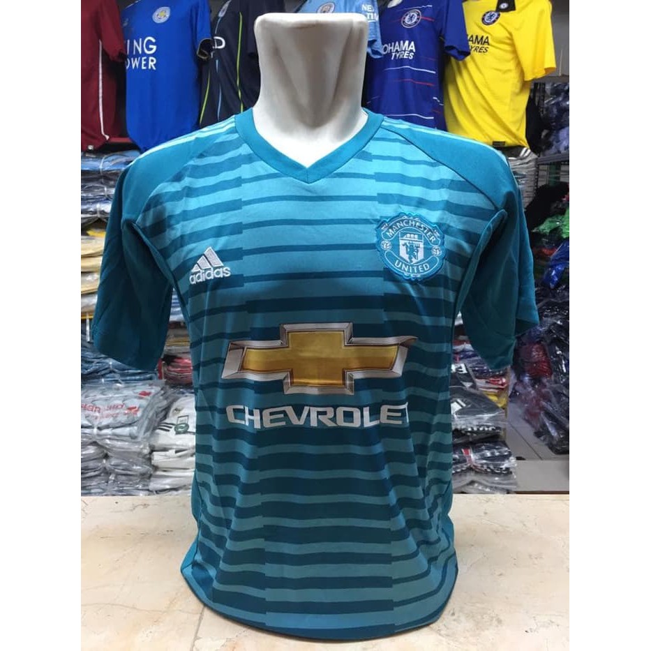 Super Promo! Jersey MU GK BLUE NEW 2018/2019 Grade ori Sale!