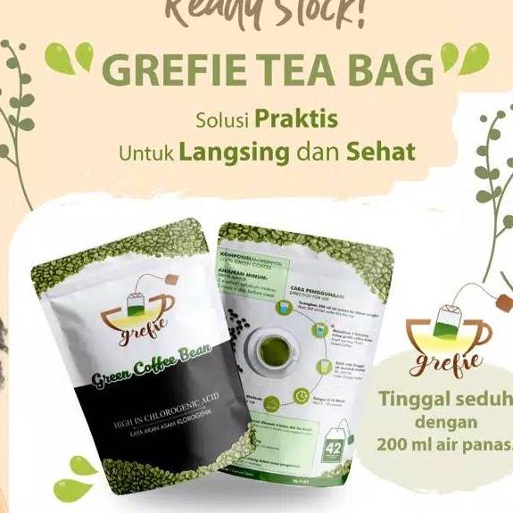 

[KODE WC8K8] Grefie Green Coffee Bean Biji/ Celup Kopi Hijau