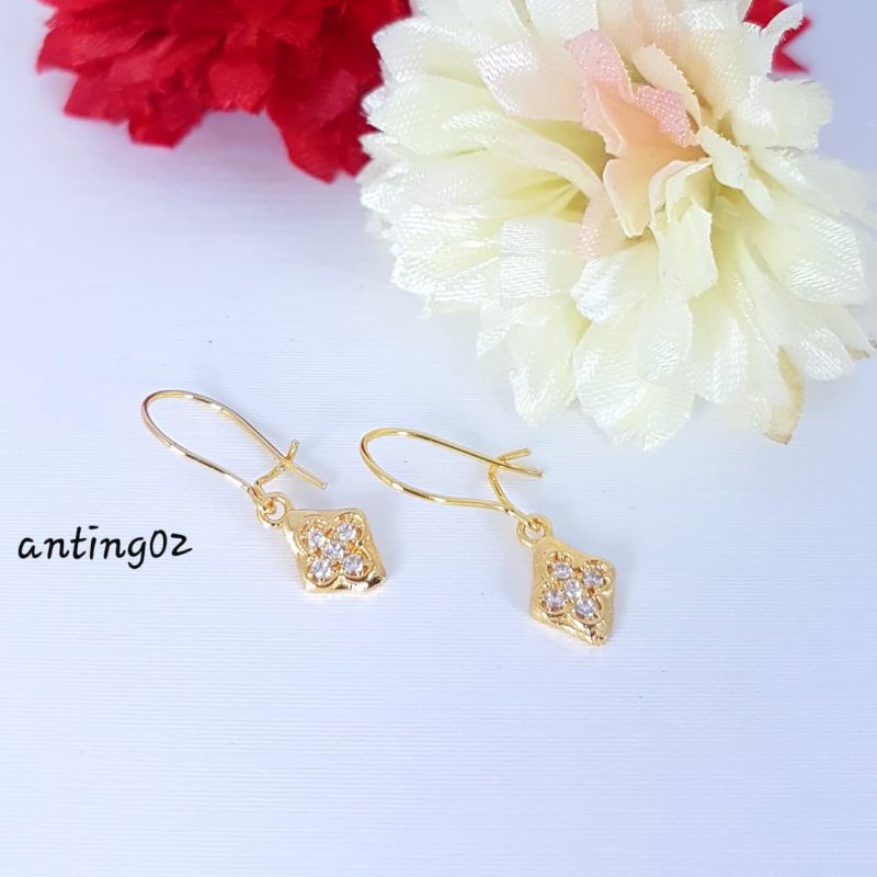 Anting titanium import kode 09,awet,tahan lama