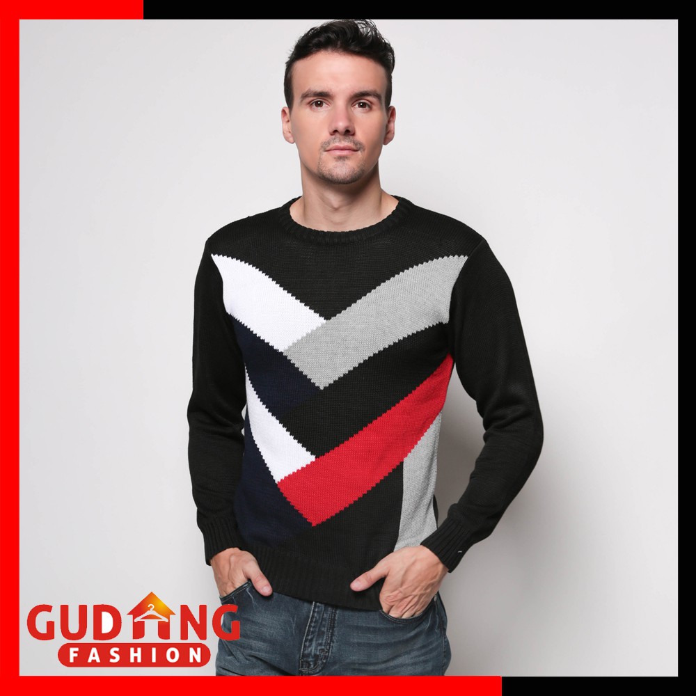 Sweater Rajut Pria Kasual Terbaru SWE 659