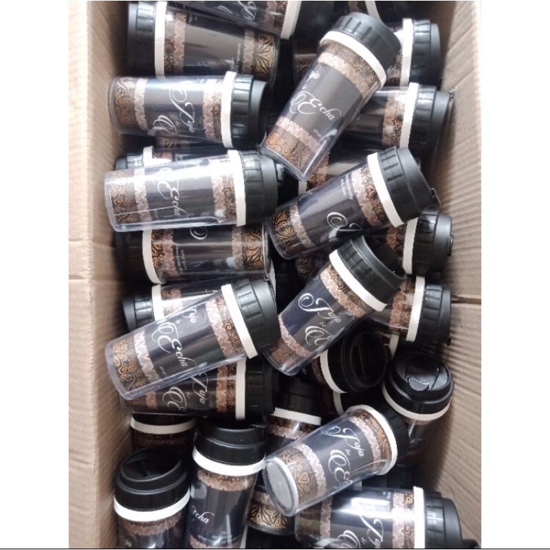 

Tumbler + Packaging Plastik dan Pita