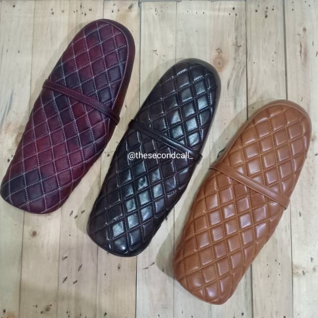Jok Custom Kawasaki W175 PNP ( Tinggal Pasang )