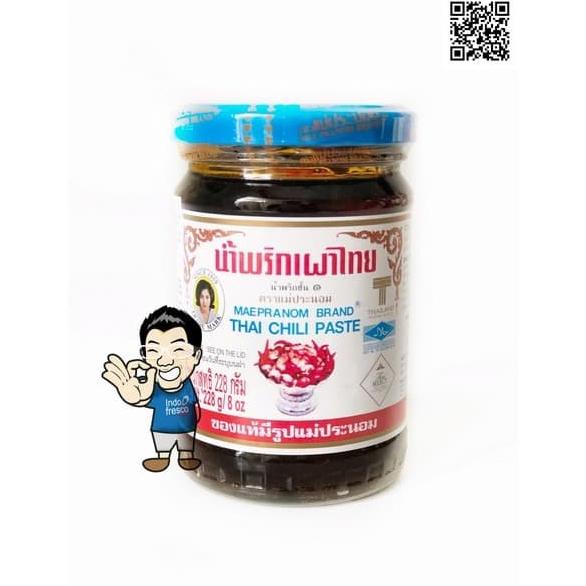 

MAEPRANOM THAI CHILI PASTE- SAMBAL CABE PASTA 228G