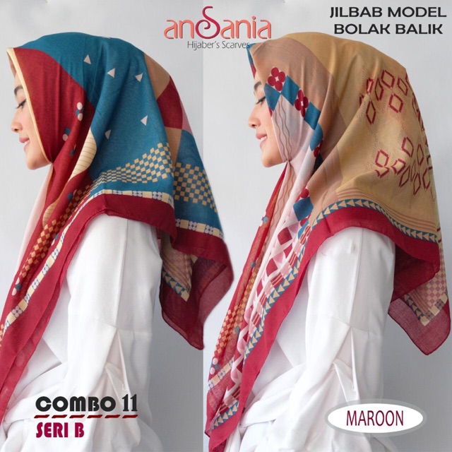 Jilbab saudia ansania motif