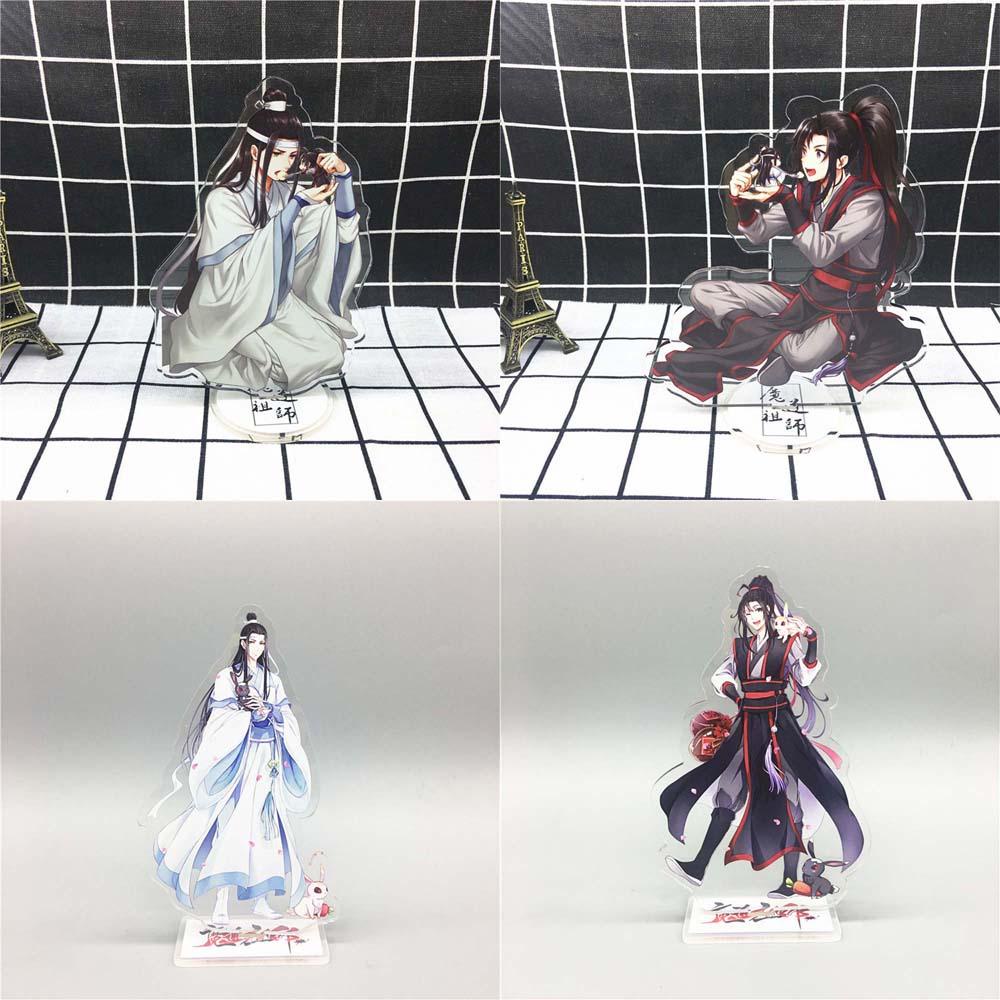 QUINTON Mo Dao Zu Shi Fashion Lan WangJi Grandmaster of Demonic Dekorasi Mainan Koleksi Model Desktop Standing Kartu Akrilik Stand Figure