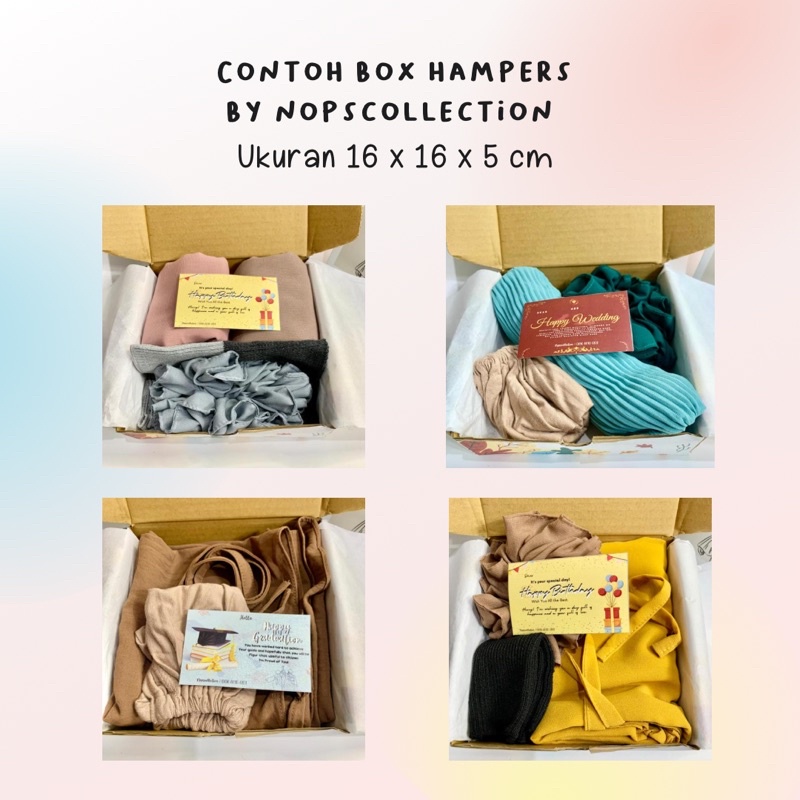 BOX HAMPERS By NOPSCOLLECTION