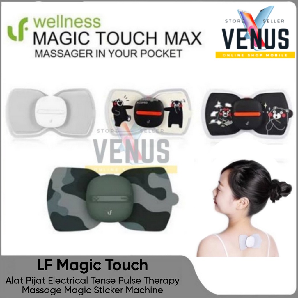 LF Magic Touch Alat Pijat Electric Tense Pulse Massagge Pad