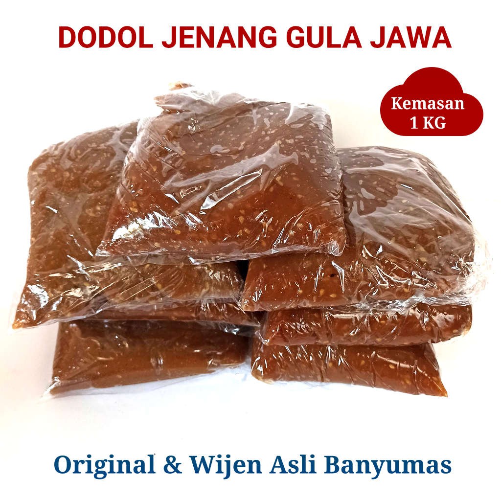 

(1 KG) DODOL JENANG GULA JAWA ORIGINAL ASLI BANYUMAS | DODOL JENANG KELAPA & WIJEN